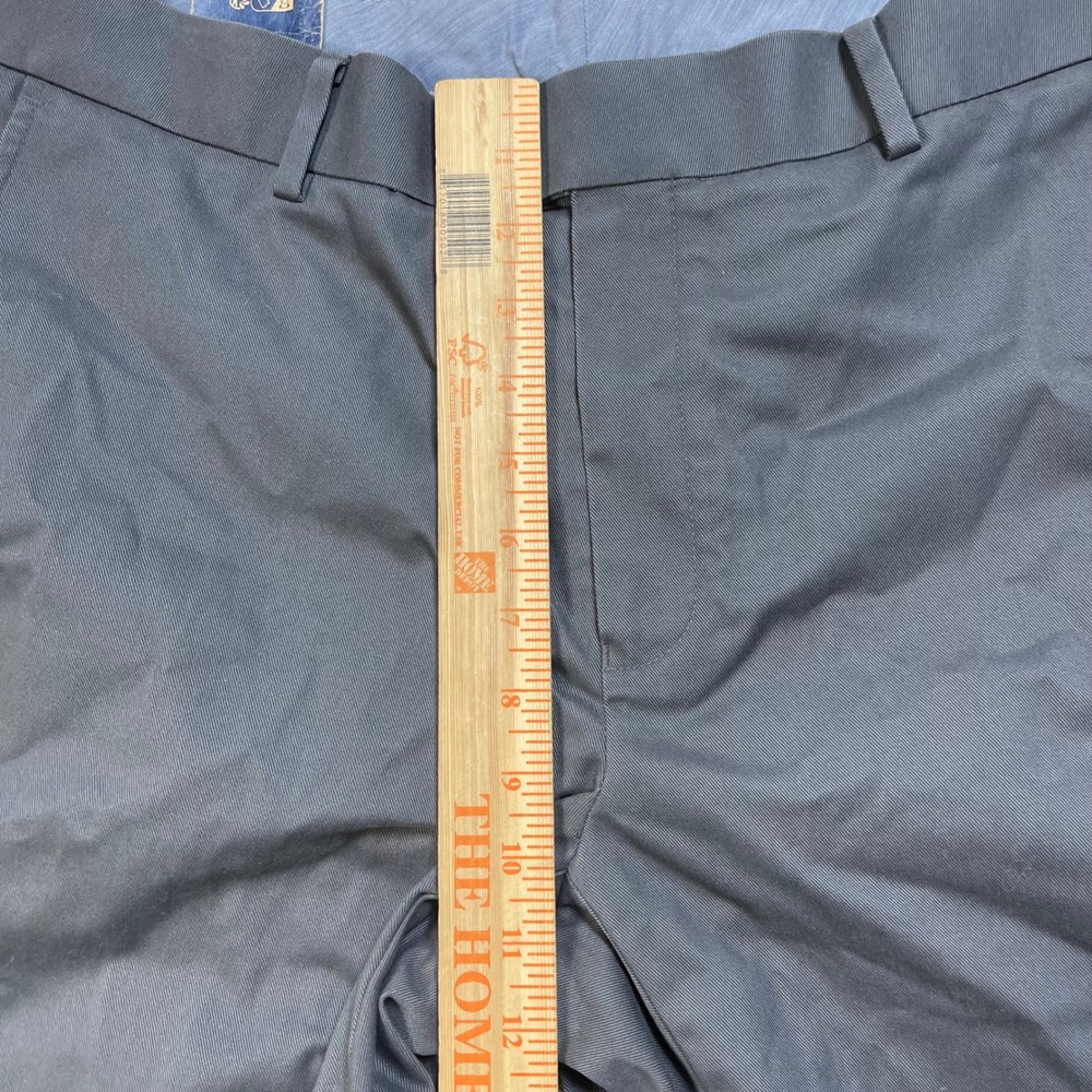 Charles Tyrwhitt Dark Charcoal Gray Chinos - Picture 5 of 8